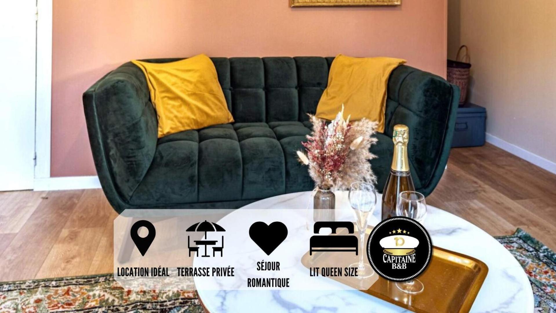 트루아 Champagne En Terrasse - Elegant Et Discret 아파트 외부 사진